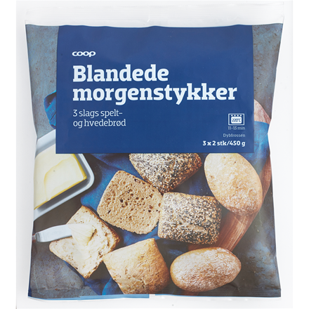 Coop Morgenstykker 450 g