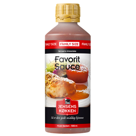 Jensen's klassiske Favorit Sauce 500 ml