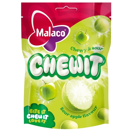 Malaco Chewit Sour Apple 115 g