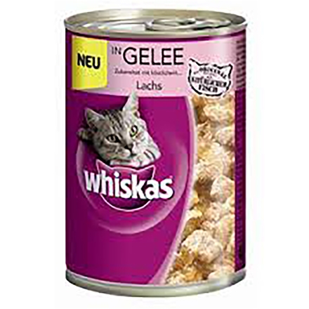 Whiskas lachs i Gelee 400 g