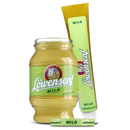 Löwensenf medium Bio 250 ml