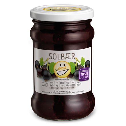 EASIS Solbærmarmelade 285 g