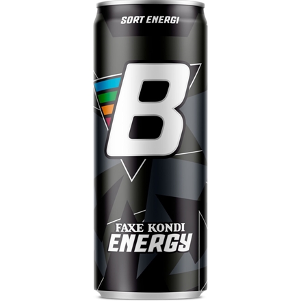 Faxe Kondi Energy Sort 10x0,33 l Sleek