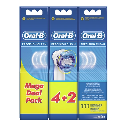 Oral-B Børstehoveder Precision Clean 4+2