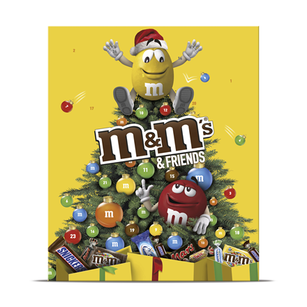 M&M´s Friends Julekalender 361 g