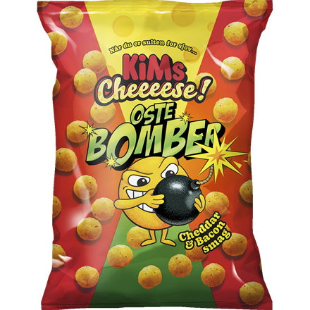 Kims Ostebomber 135 g