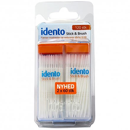 Idento Stick & Brush 2x60 stk