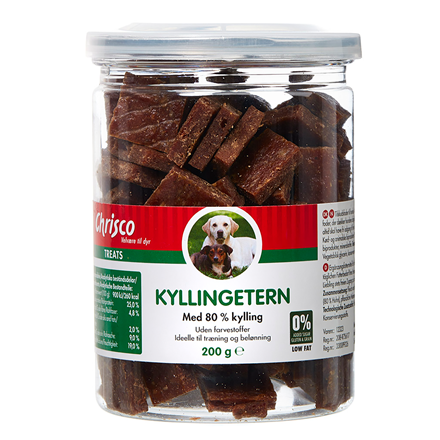 Chrisco - Kyllingetern Bøtte 200 g