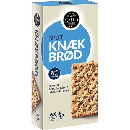 Nordthy Knækbrød Spelt 186g