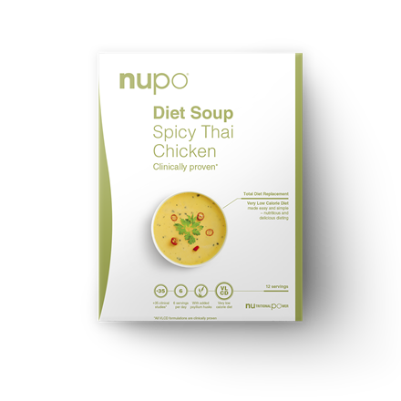 NUPO Diät Soup Spicy Thai Chicken 384 g
