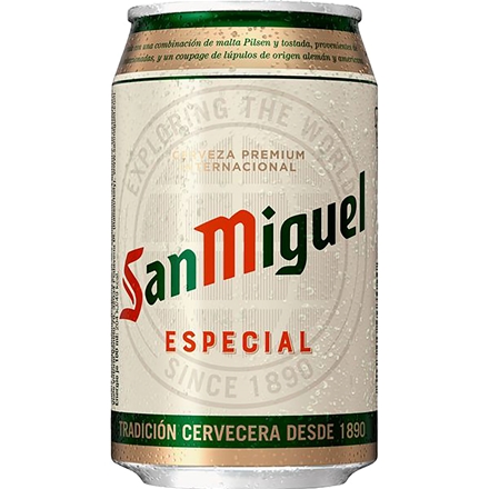 San Miguel Especial 0,33 l + pant