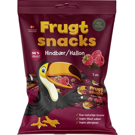Nordthy MyBite Frugtsnacks Hindbær 100g
