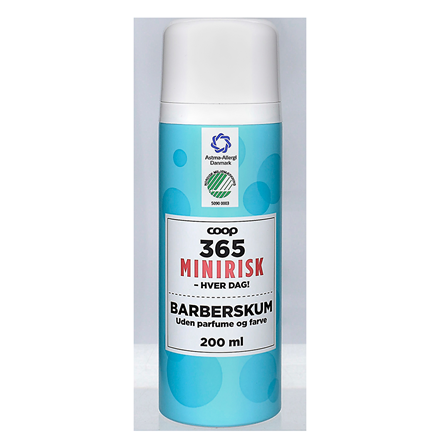 365 Minirisk Barberskum 200 ml