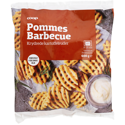 Coop Pommes BBQ 600 g