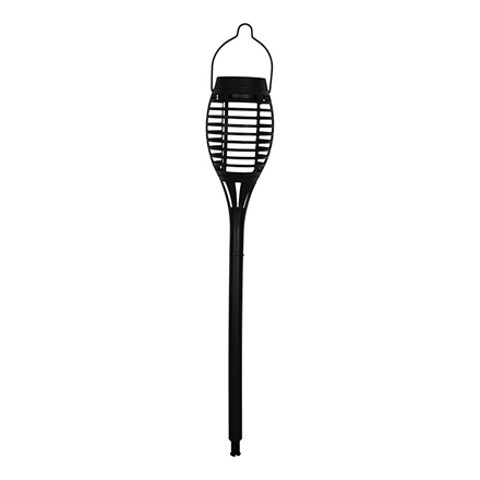 Solar Fakkel m. Flamme effekt 3-i-1 H:48 cm Dia. 7,5 cm inkl. 1xAAA