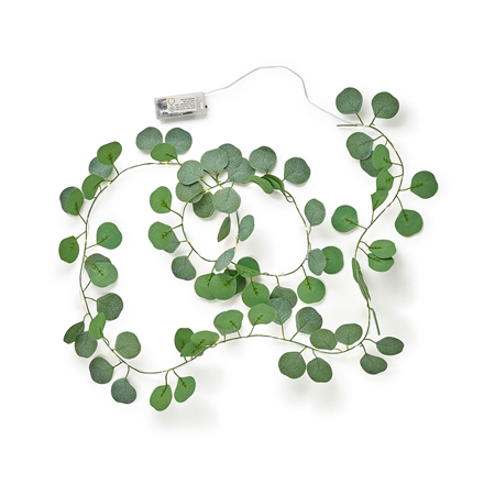 Led kæde m. Eucalyptus Blade 2 m