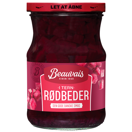 Beauvais Rødbeder i Tern 560/375 g