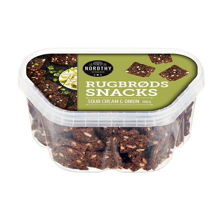 Nordthy Rugbrødssnack med Urtecreme 190 g