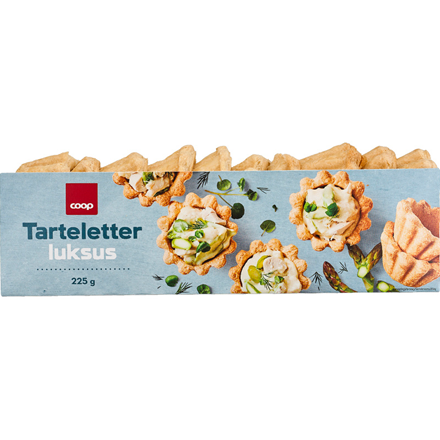 Coop Tarteletter Humlum 225 g