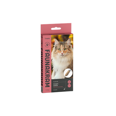 Faunakram Cream Snack Shrimp & Chicken 105 g