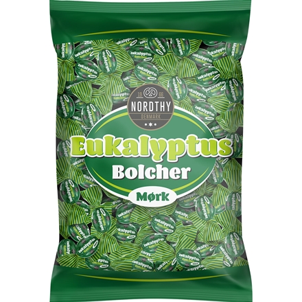 Nordthy Eukalyptus Bolcher Mørk 1 kg