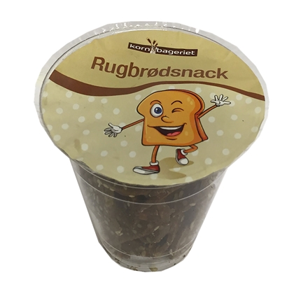 Max Krone Rugbrødsnack Fuldkorn 80 g