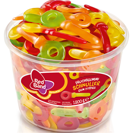 Red Band Fruchtgummi-Schnuller 1,2 kg