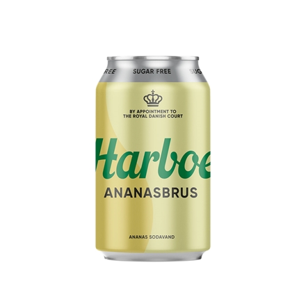 Harboe Ananasbrus Sugar Free 24x0,33 l
