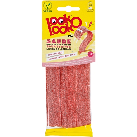 Look O Look Sure Jordbærbånd 90 g