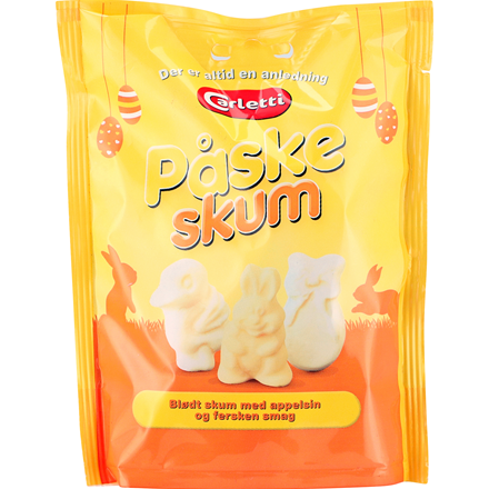 Carletti Påskeskum Apfelsine/Pfirsich 70 g