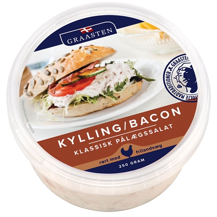 Graasten Kylling Bacon 250 g