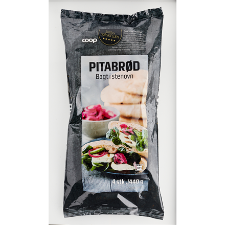 Smag forskellen Pitabrød 440 g