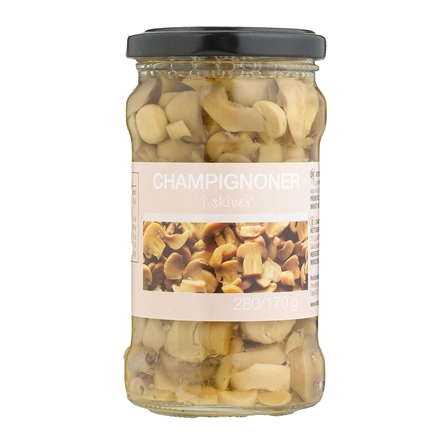 Champignon i skiver 170 g
