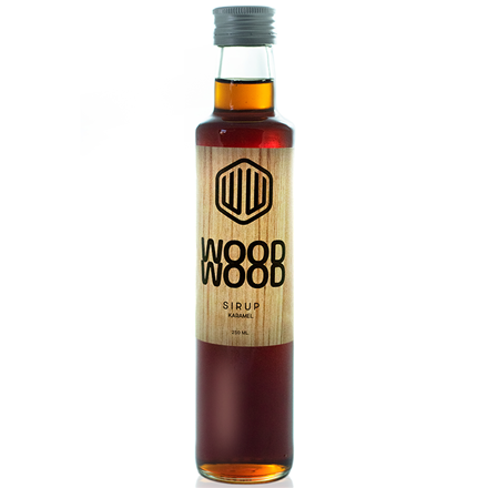 Wood Wood Karamel Sirup 0,2 l