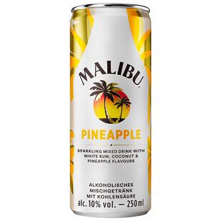 Malibu Pineapple 10% 0,25 l + pant