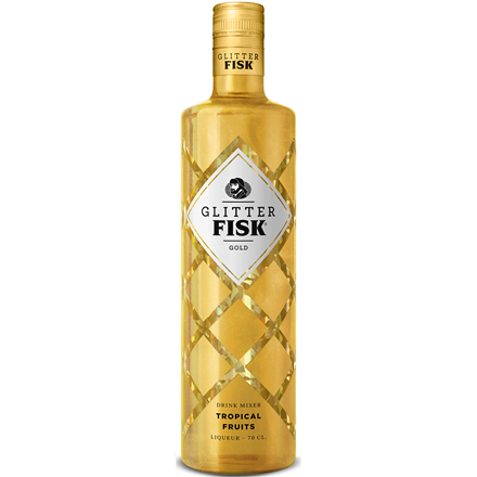 Glitter Fisk Gold 15% 0,7 l