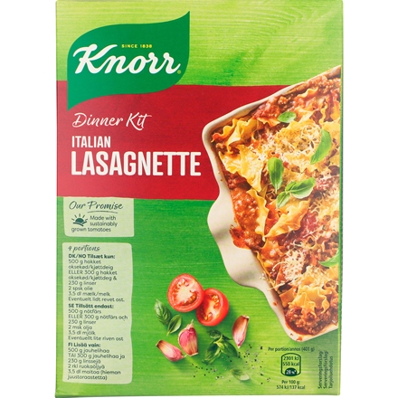 Knorr Lasagnette 270 g