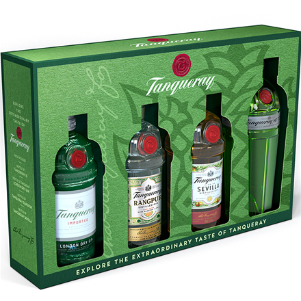 Tanqueray Tasting Set 41,3-47,3% 4 x 0,05 l