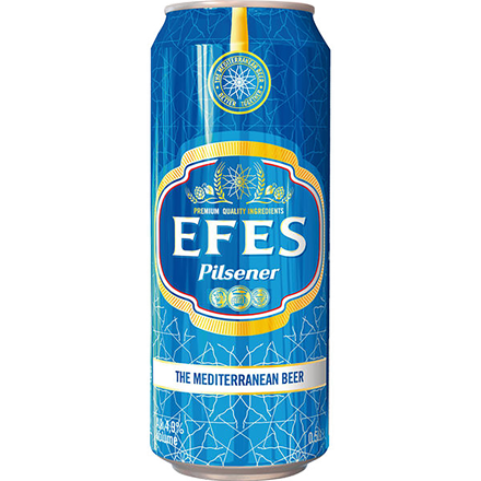 Efes Pilsener 0,5 l + pant