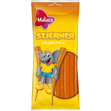 Malaco Stjerner Karamel 92g