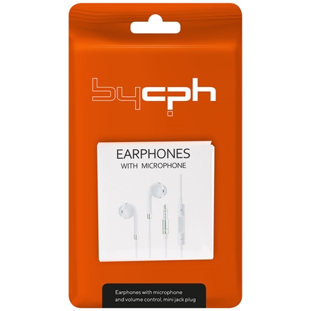 Leki bycph Earphones w. Mic. - Minijack