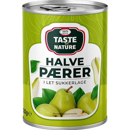 Taste of Nature Halve Pærer 820/480g