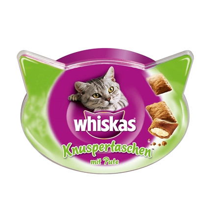 Whiskas Knuspertaschen Pute 60 g