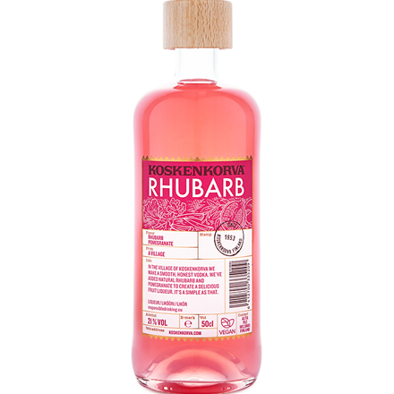 Koskenkorva Rhubarb 21% 0,5 l