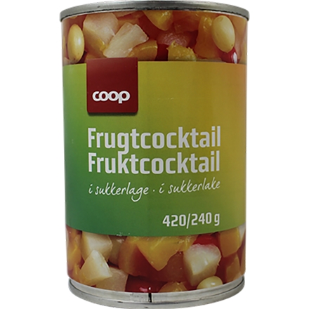 Frugtcocktail 400 g