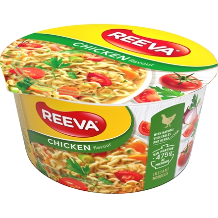 Reeva Big Bowl Instant Nudler Kylling 75 g