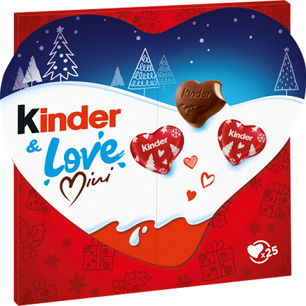Ferrero Kinder & Love Mini Hjerter 107 g