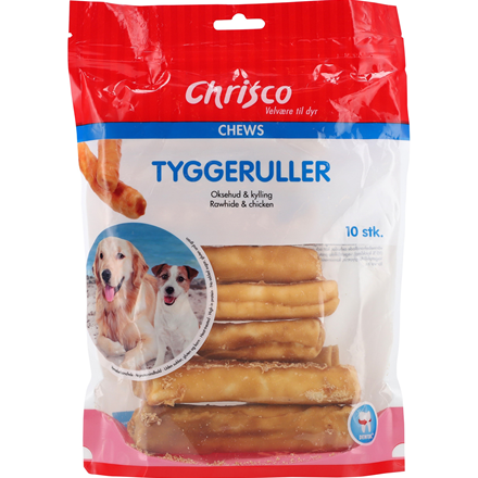Chrisco - Tyggeruller med kylling 10 stk