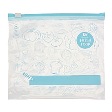 Lynåspose til mad M/zip 1l a 15 Stk. Str.20 x 20 Cm