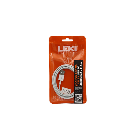 Leki bycph Cable USB to Lightning 2,0 m Kabel
